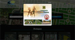 Desktop Screenshot of cearainvest.com.br